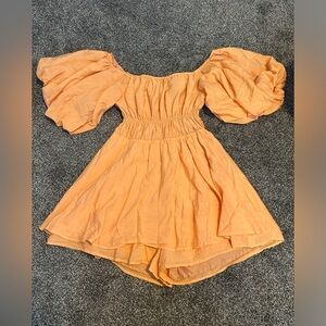 Altar’d State Orange Dress. NWOT